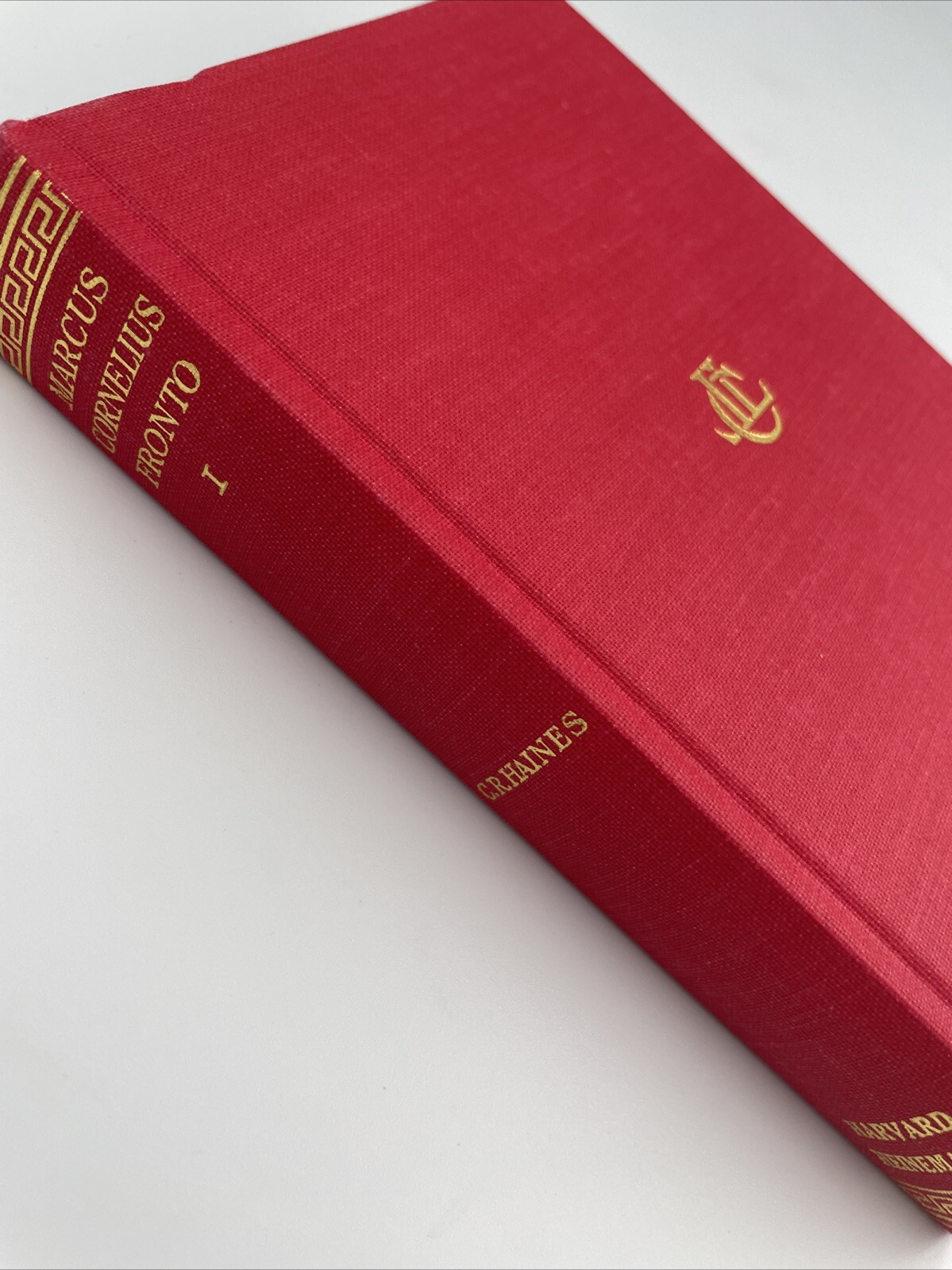 Loeb Classical Library No. 112: Marcus Cornelius Fronto Vol 1. Latin-English HC