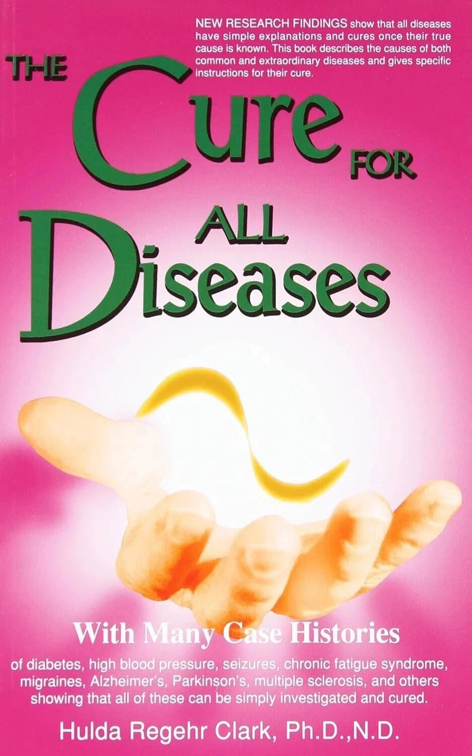 Perfect Book For Gift : The Cure for All Diseases USA Stock Free Shipping