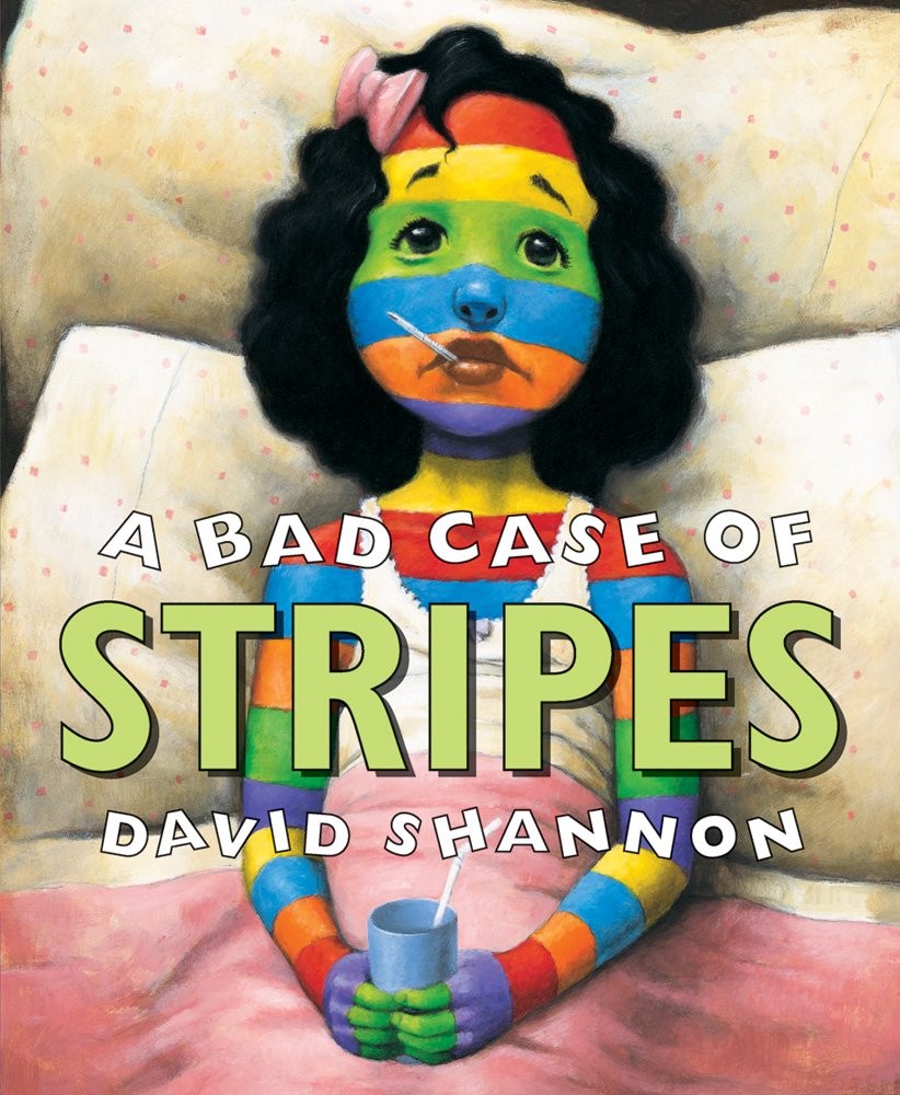 A Bad Case of Stripes – hardcover Shannon, David