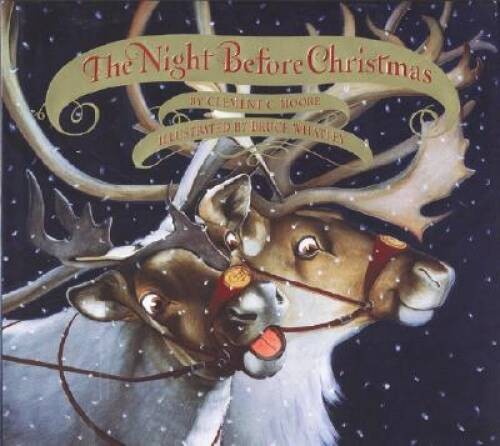 The Night Before Christmas Board Book – Board book – VERY GOOD