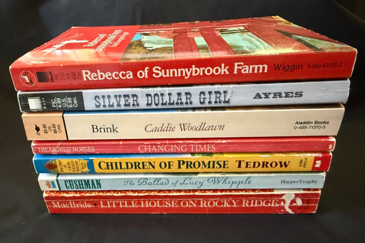 Lot of 7 American Girls’ Interests Nostalgic Stories Classics PB books age 8-12+