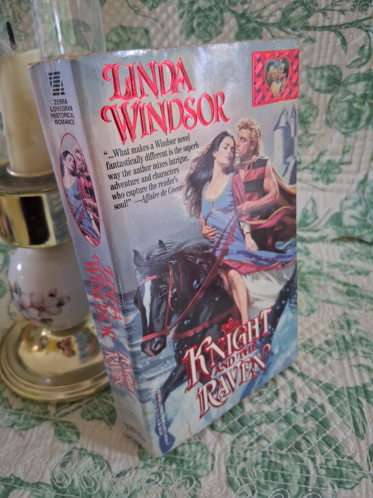 Vintage Historical Romance, 80s/90s, Paperback Book Lot of 2