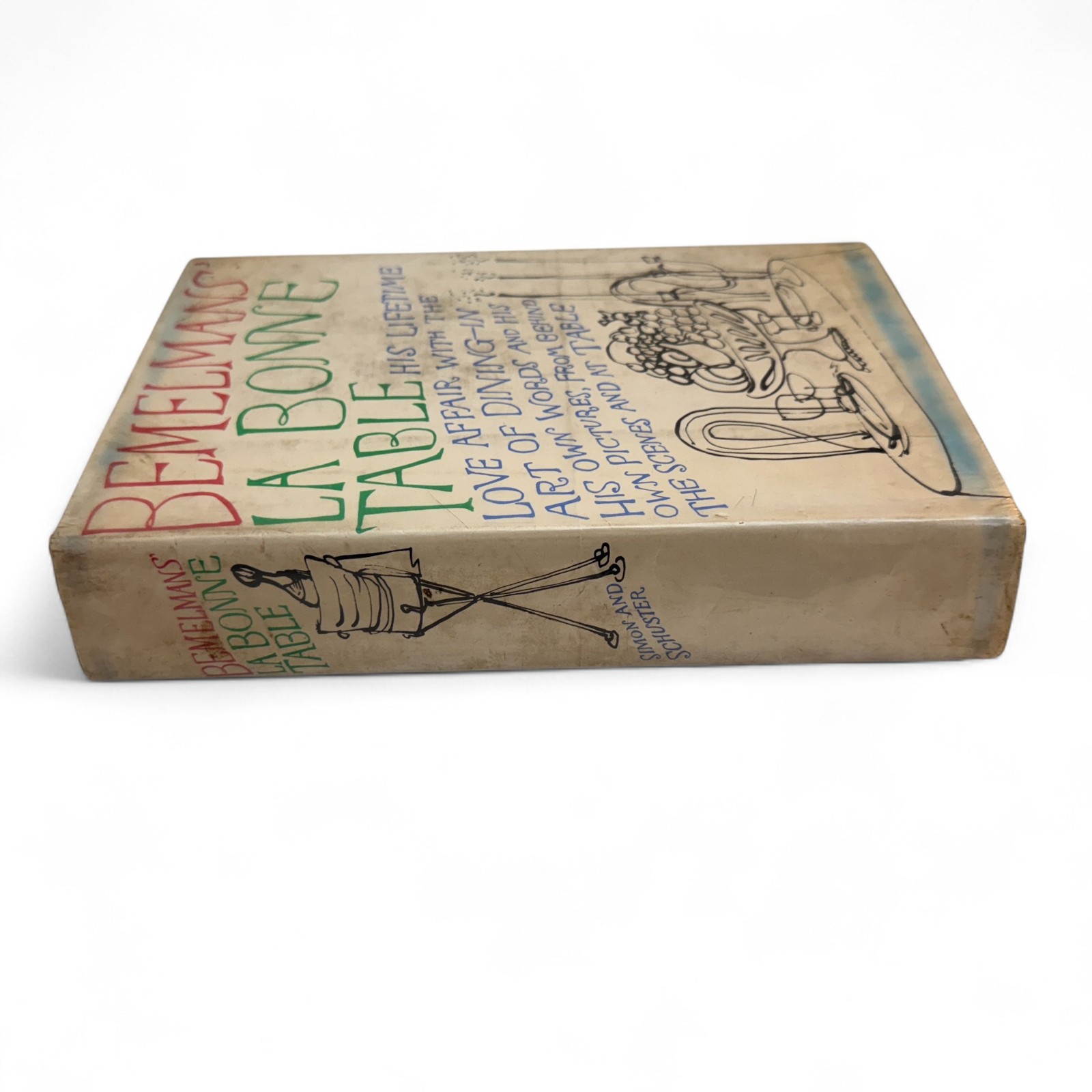 La Bonne Table by Ludwig Bemelmans Illustrated Dining Memoir HD DJ 1st EXLIB