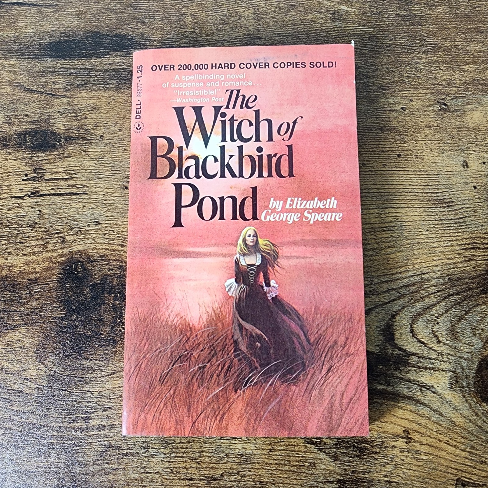The Witch of Blackbird Pond Paperback Elizabeth George Speare Paperback 1977