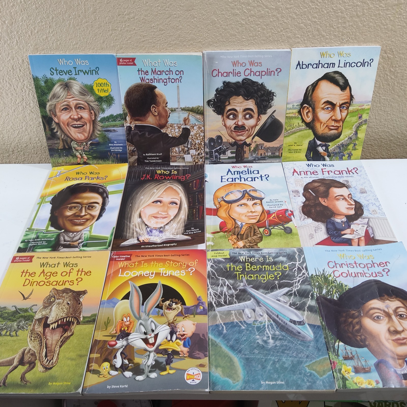 Who Is WHAT WAS Who Was WHERE IS Books. Rosa Parks. Dinosaurs. J.K. Rowling