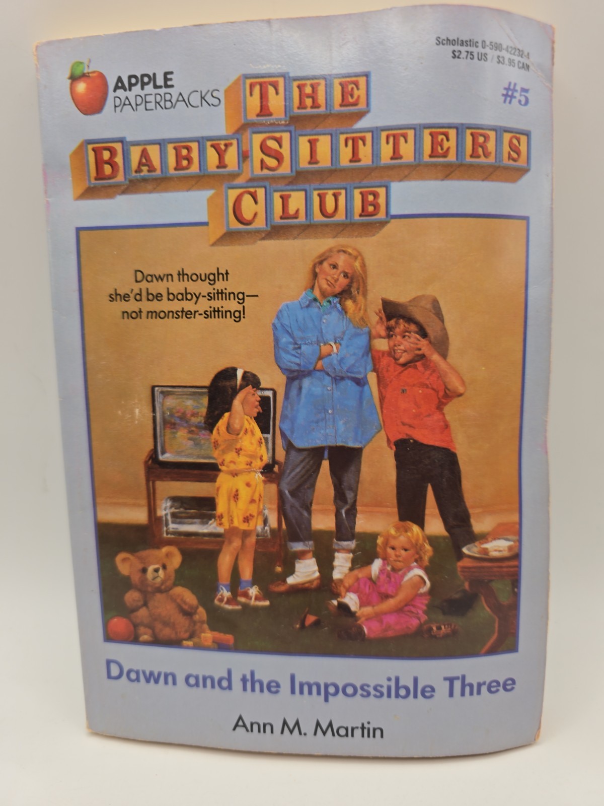 The Babysitters Club Book #5 Dawn Thought She’d Be Baby-sitting – Not…