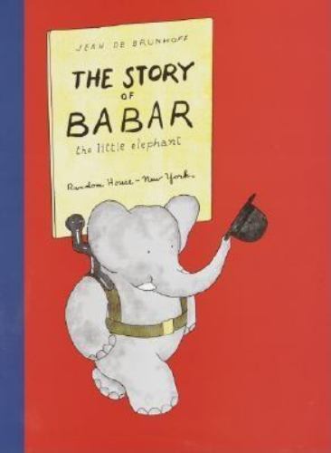The Story of Babar: The Little Elephant – Brunhoff, 9780394805757, hardcover