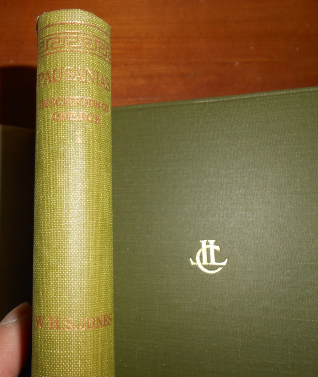 Loeb Classical Library PAUSANIAS: Description of Greece Set of 5 1950 – HC/DJ GC