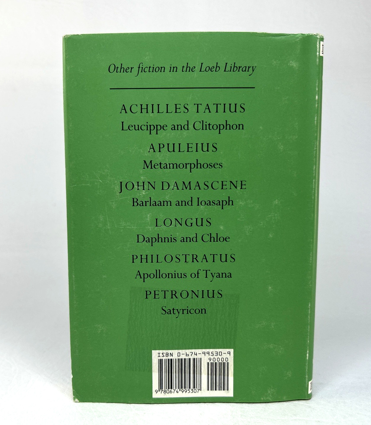 Chariton Callirhoe Loeb Classical Library HC Dust Jacket Goold Translation