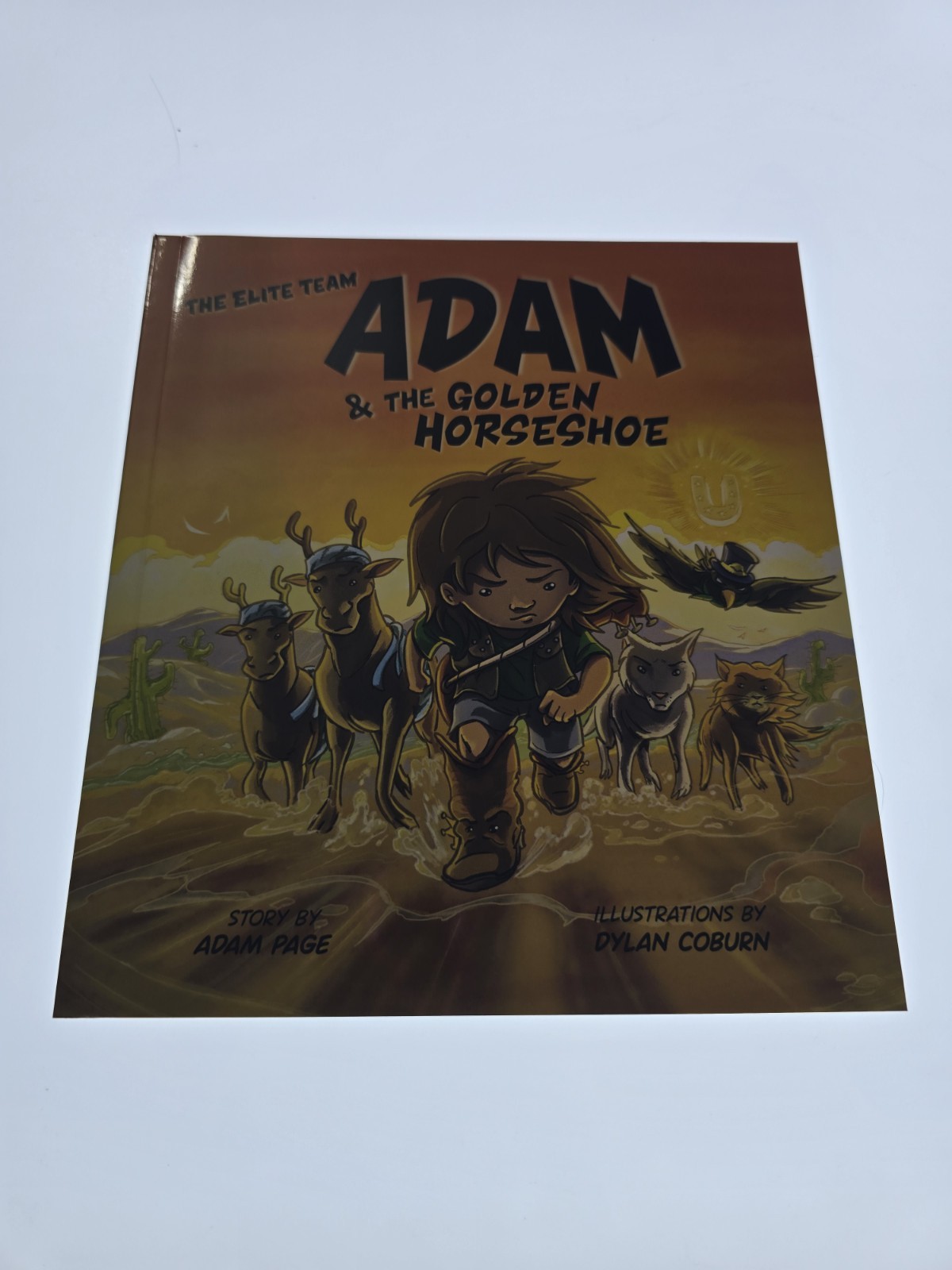Adam and the Golden Horseshoe by Adam Page (2022, Trade Paperback)
