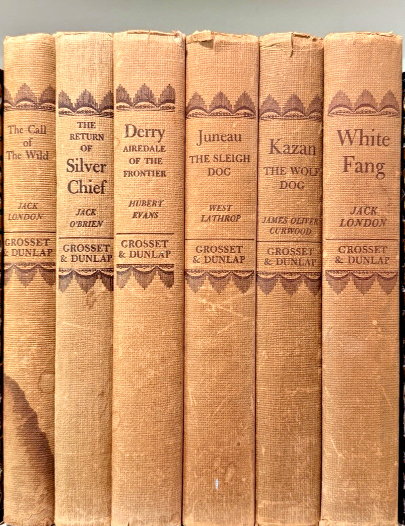 Famous Dog Stories Jack London White Fang Call of The Wild; Juneau; Kazan; Derry