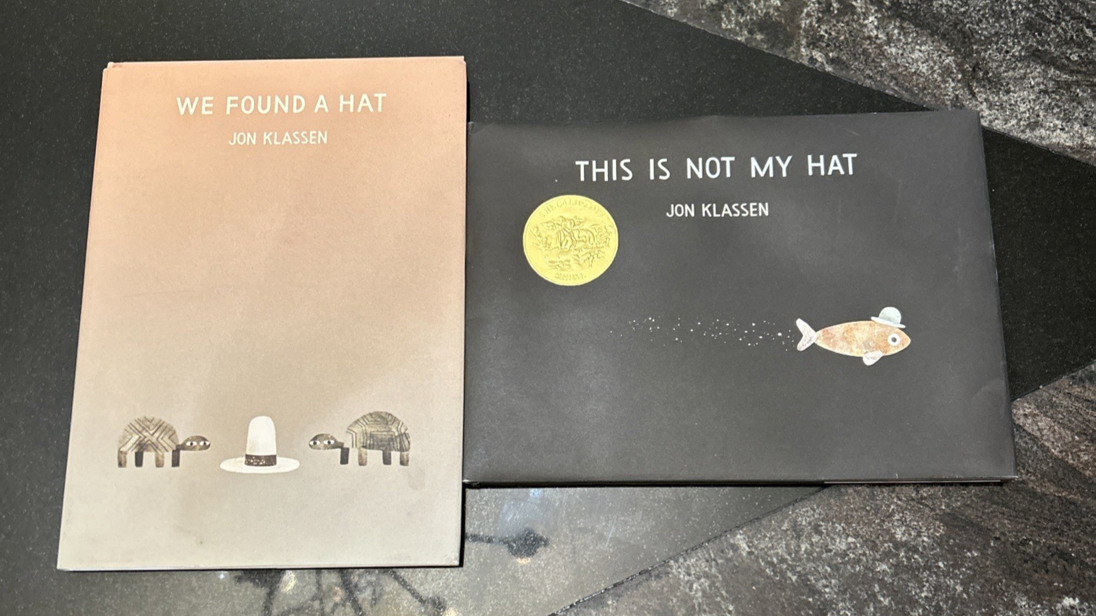 We Found A Hat & This Is Not My Hat Jon Klassen Awarded Books