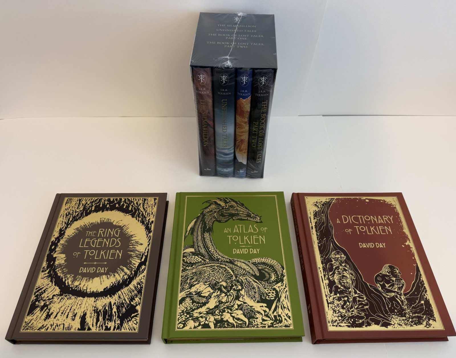 The History of Middle Earth Book Set (Sealed) & David Day Tolkien Book Lot