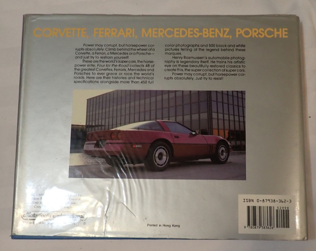 Four For The Road Corvette Ferrari Mercedes-Benz Porsche Survivors Series