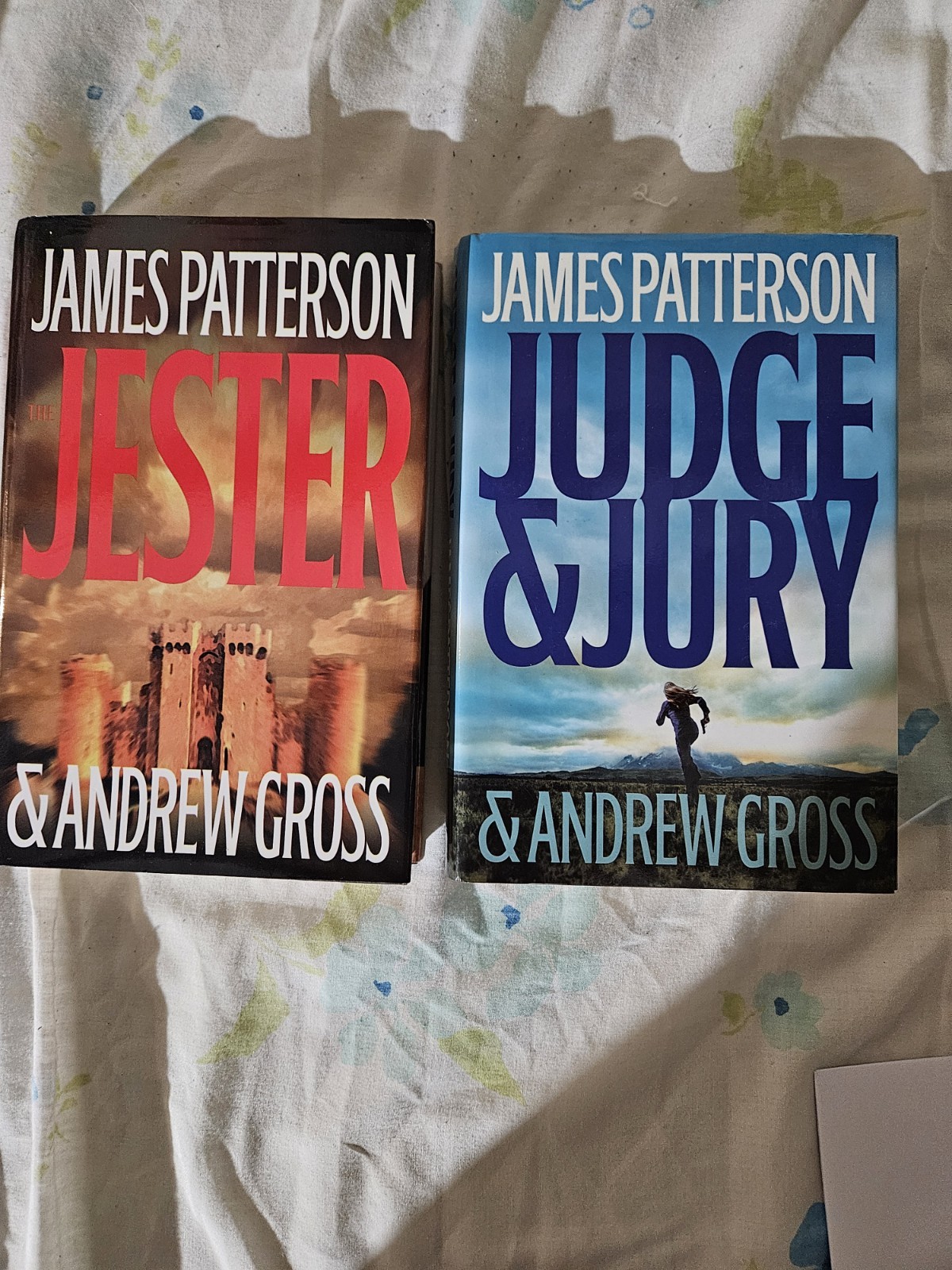 Lot of 3 James Patterson Andrew Cross Books Hardcover
