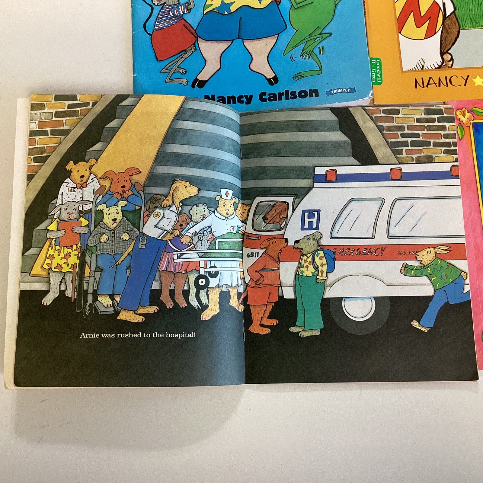 Nancy Carlson Preschool Kindergarten 1st Grade Picture Children’s 11 Book Lot