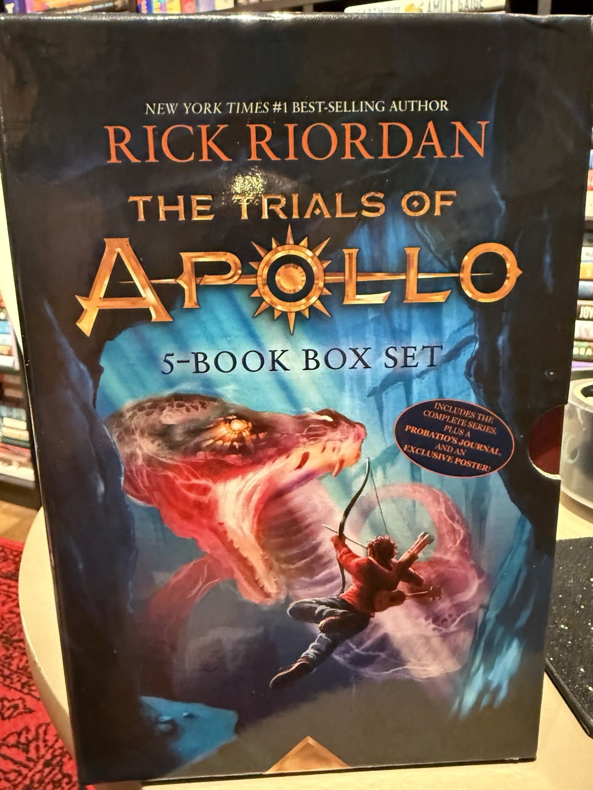 Trials of Apollo, the 5 Book Paperback Boxed Set by Rick Riordan