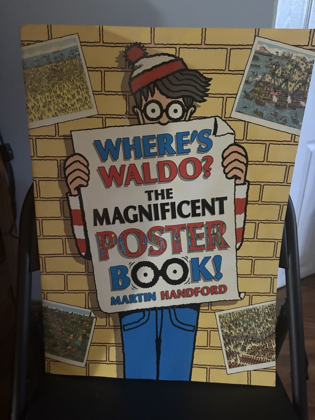 Where’s Waldo? The Magnificent Poster Book! Martin Handford 1991 First Edition