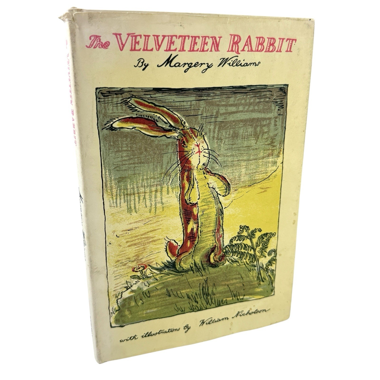 The Velveteen Rabbit Hardcover Book w/Dust Jacket By Margery Williams VINTAGE