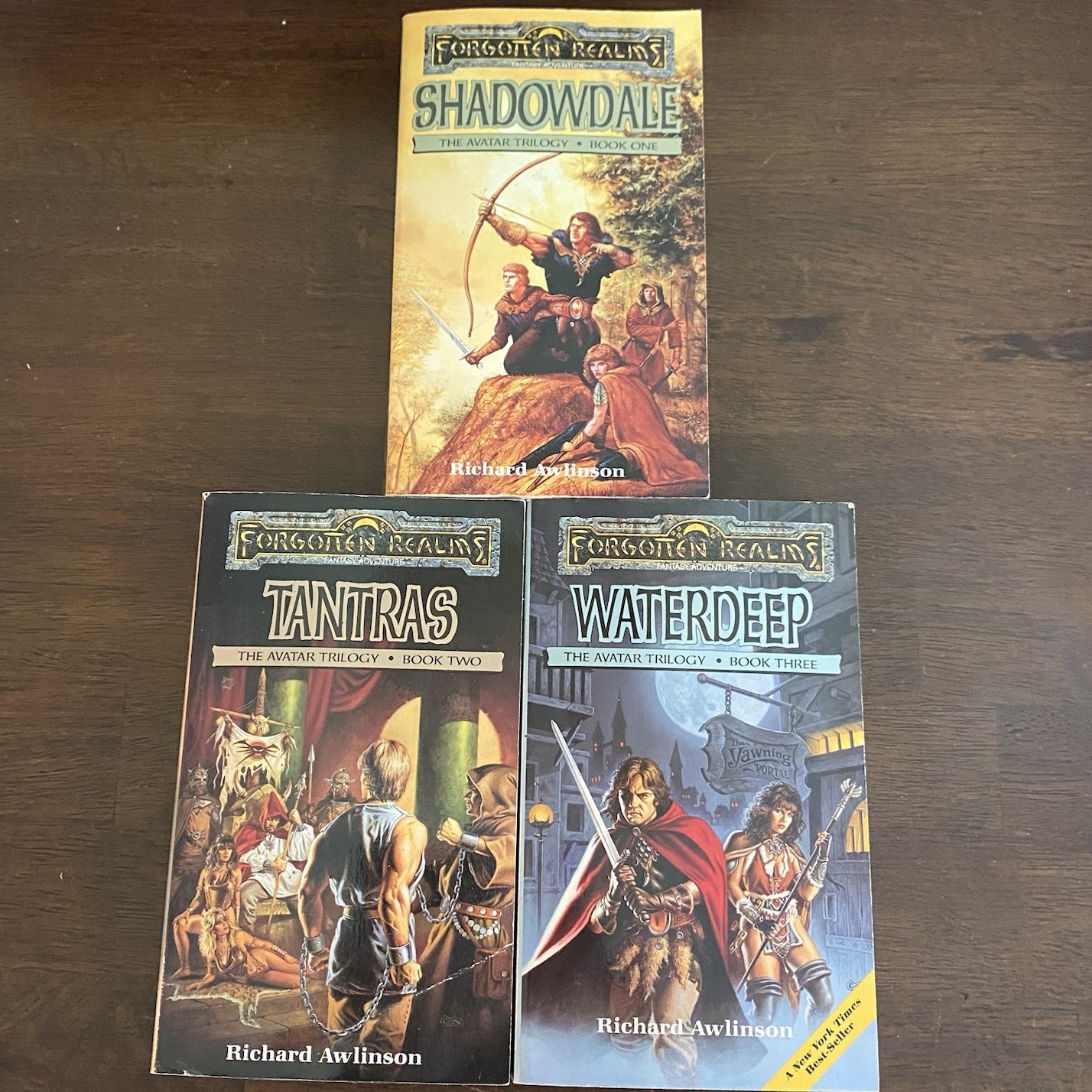 Forgotten Realms, The Avatar Trilogy, Complete, Shadowdale Tantras Waterdeep
