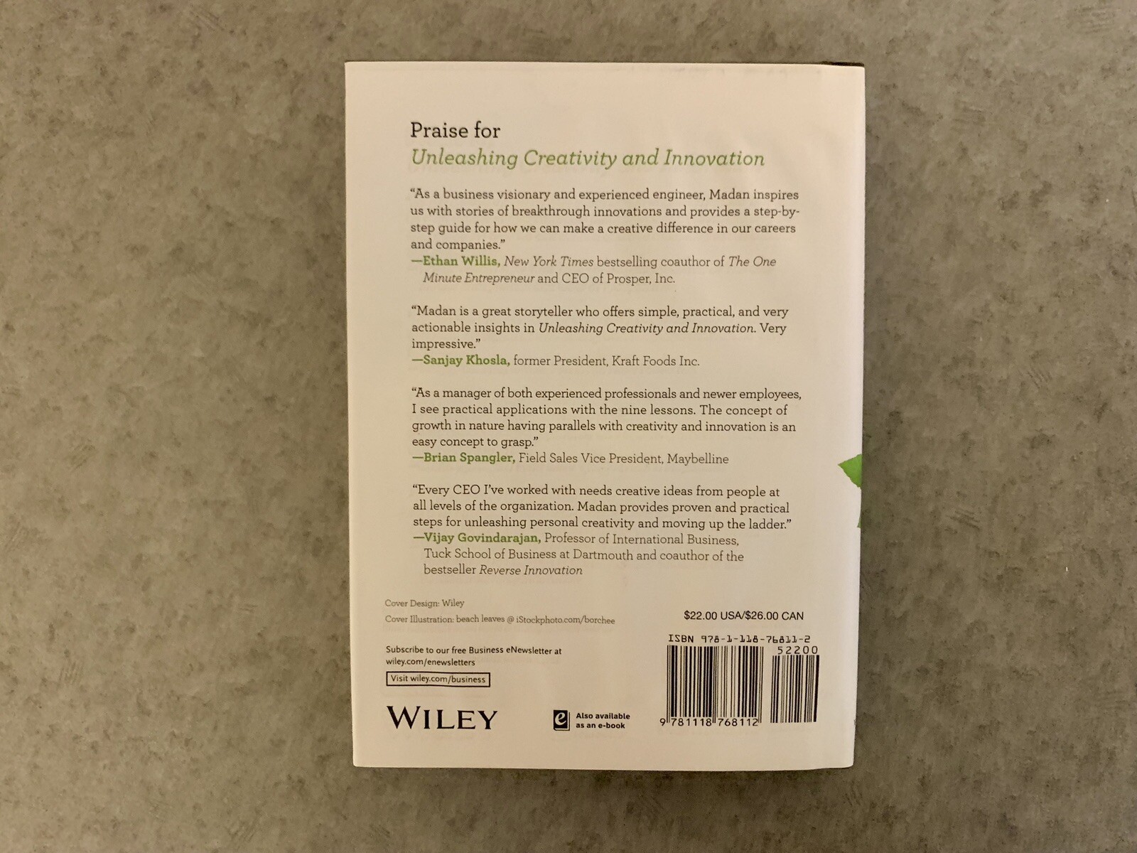 Unleashing Creativity and Innovation: 9 Lessons from Nature By Madan Birla HCDJ