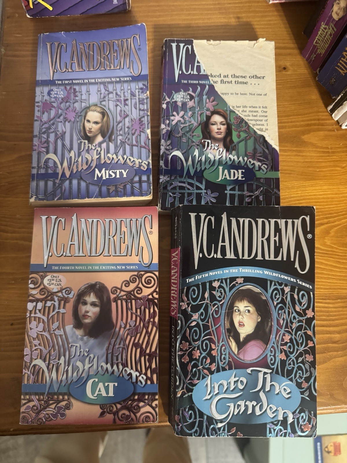 VC Andrews Paperback Books Original Mixed Lot of 22 Paperback Books Young Adults