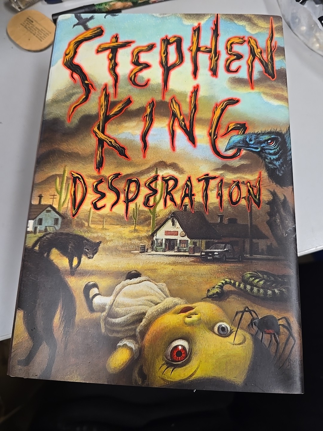 Stephen King Desperation Hardcover Book 1996. Dust Jacket