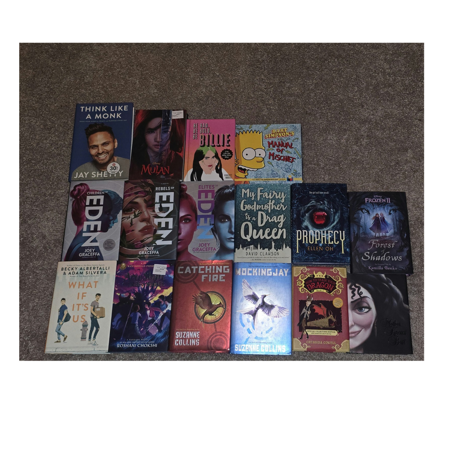 Mixed Hardcover Book Lot
